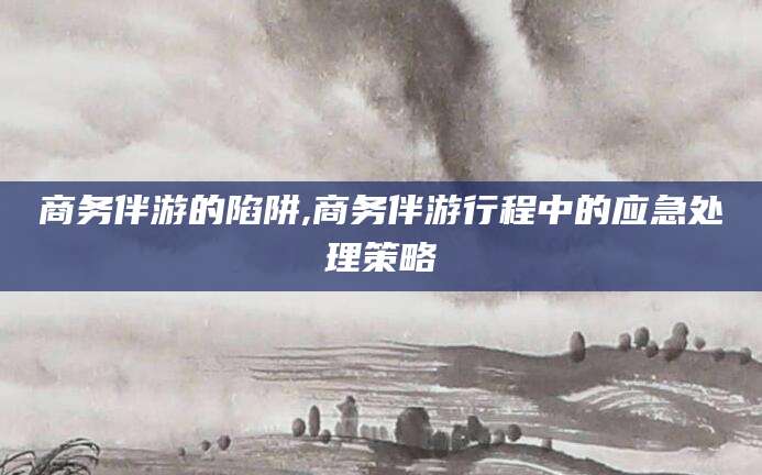 雅安商务伴游的陷阱,商务伴游行程中的应急处理策略